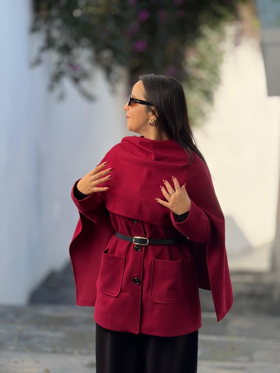 MANTEAU ÉCHARPE